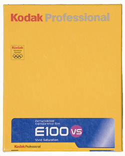 KODAK Ektachrome Professional E 100VS 4 X 5' / 10 